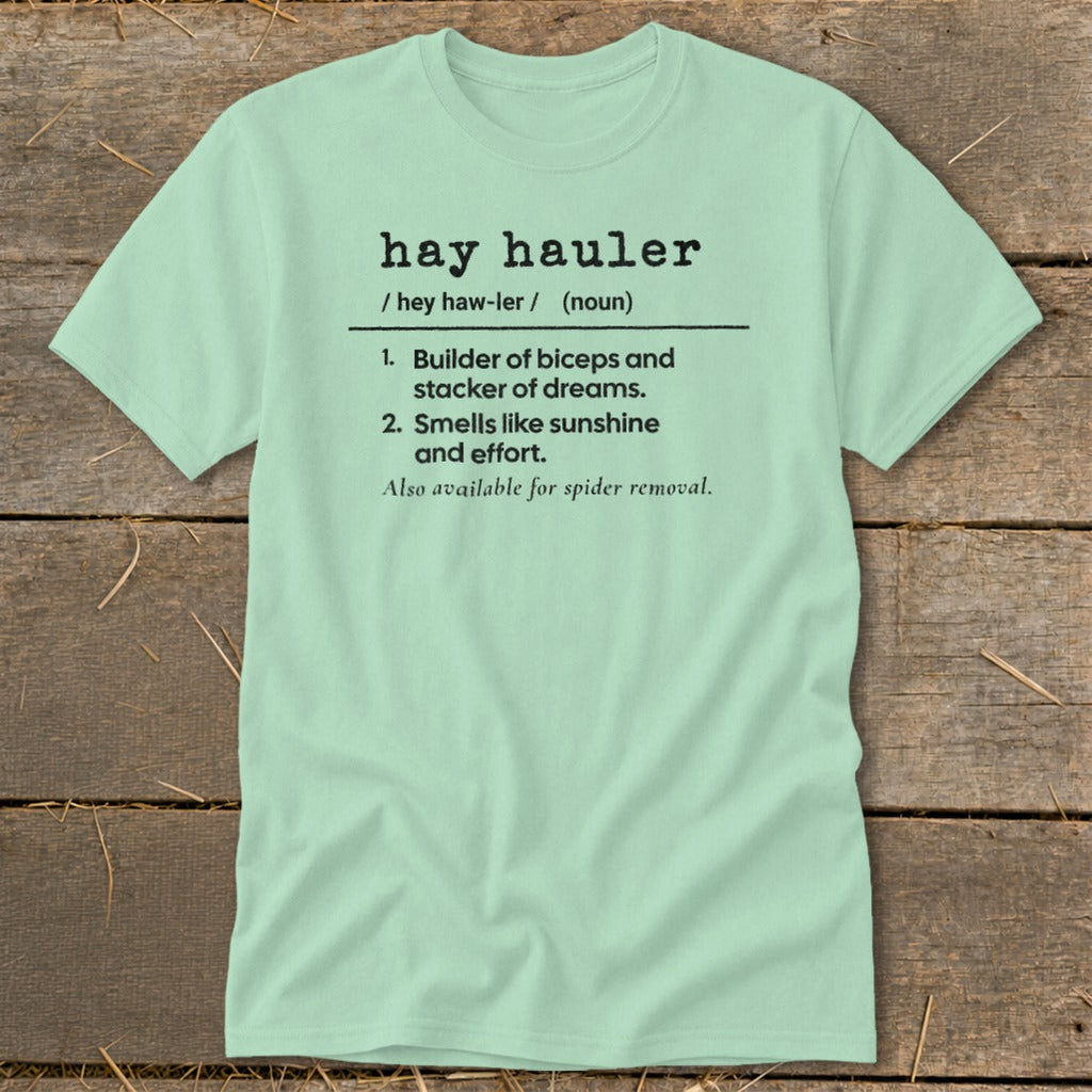 Hay Hauler Definition Classic Tee product image 7