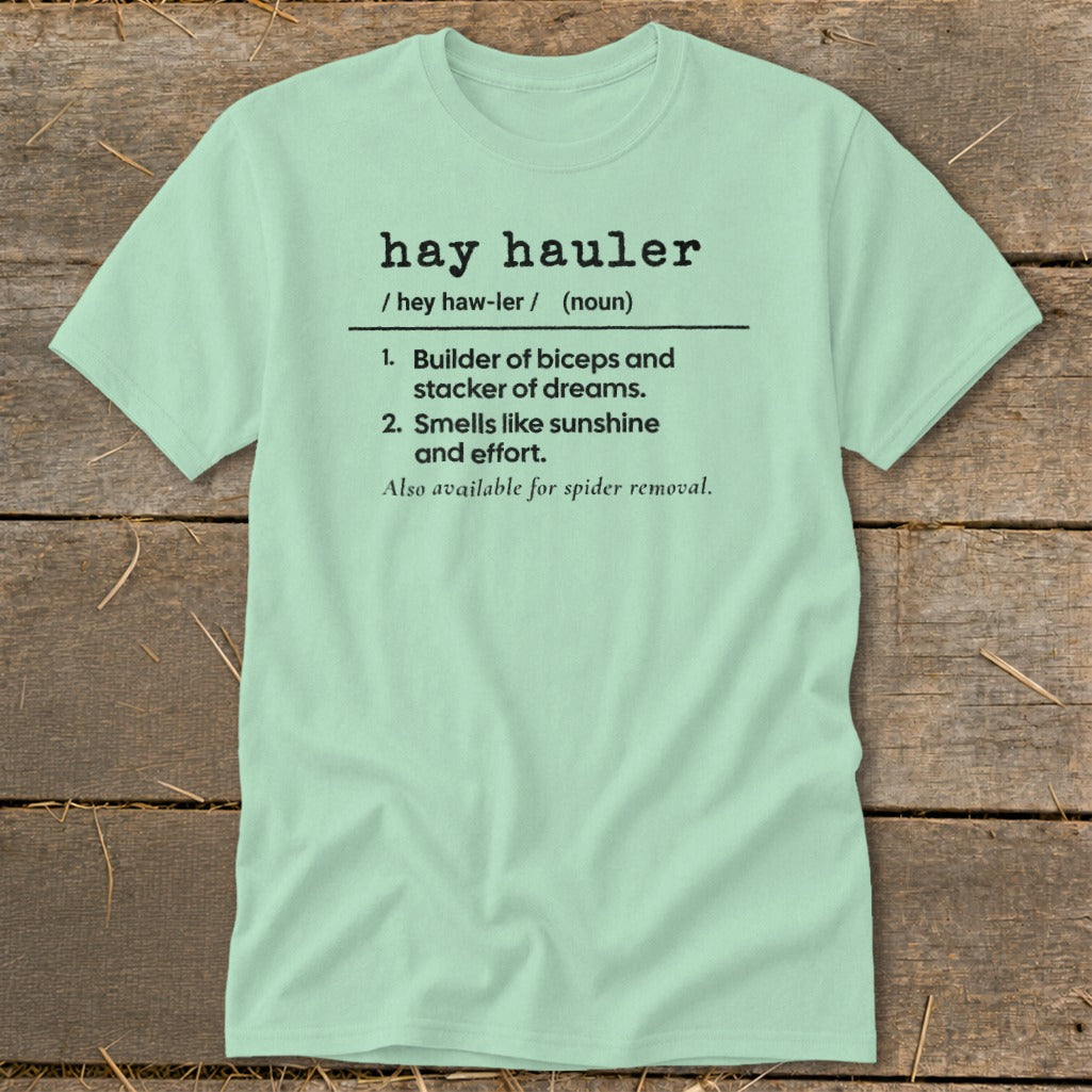 Hay Hauler Definition Classic Tee product image 7