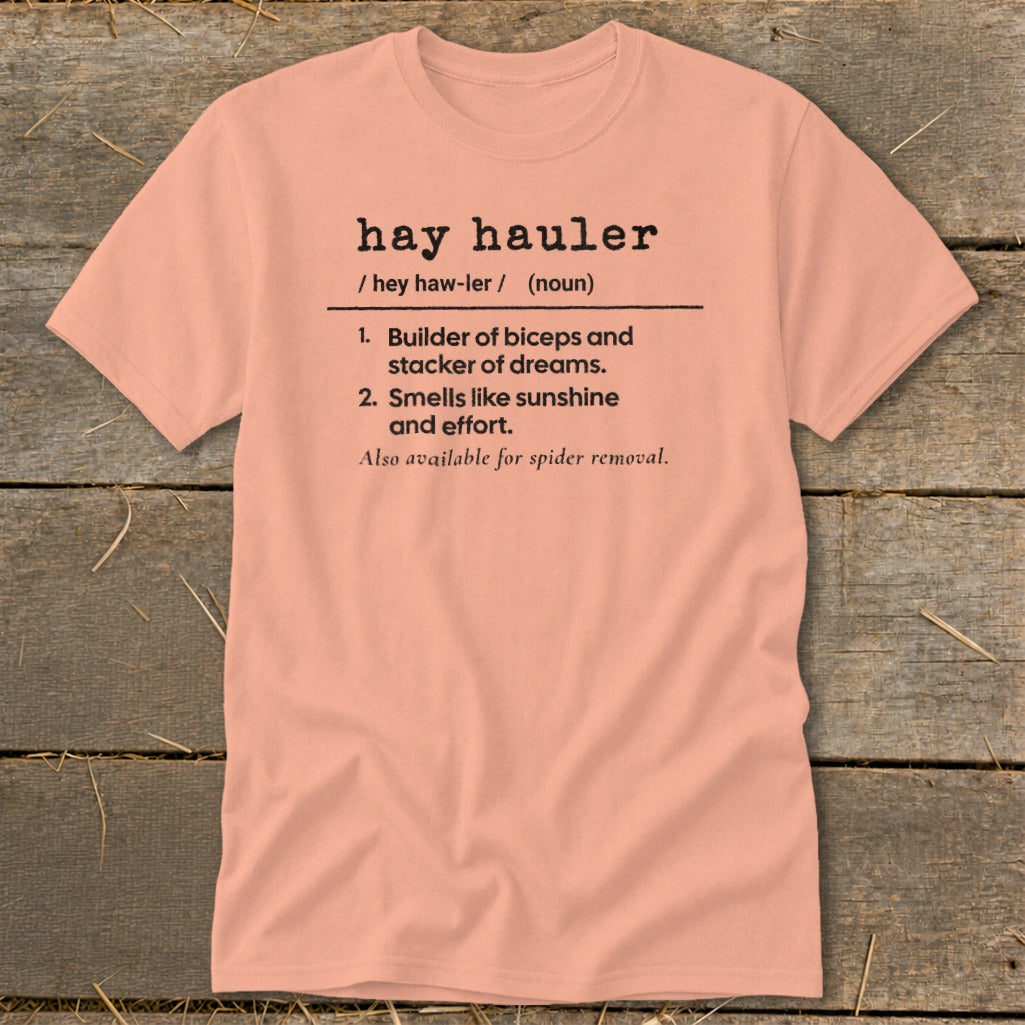 Hay Hauler Definition Classic Tee product image 8