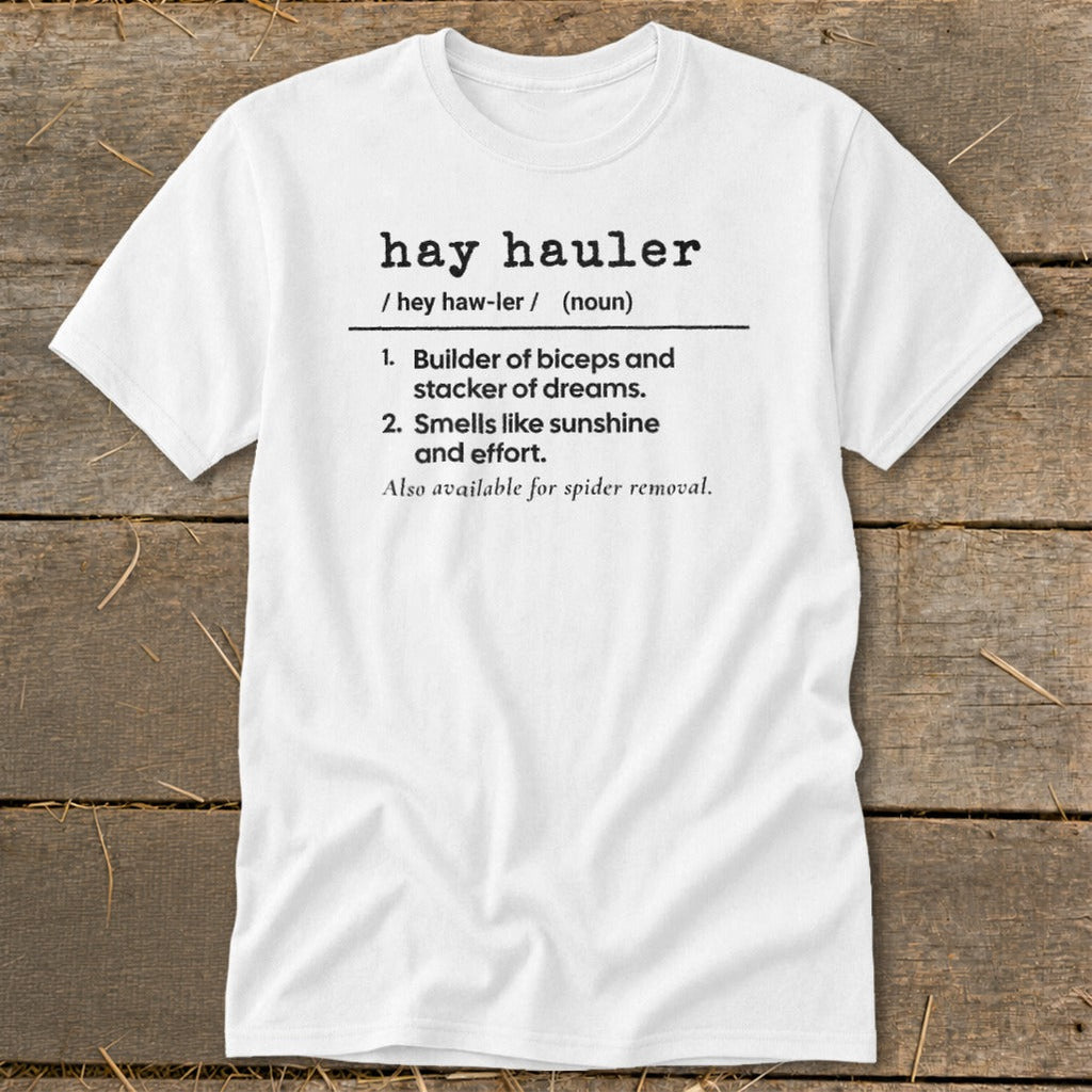 Hay Hauler Definition Classic Tee product image 1