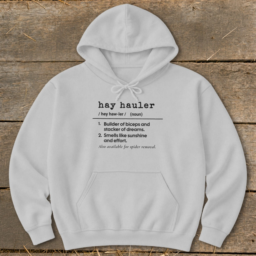 Hay Hauler Definition Hoodie product image 2