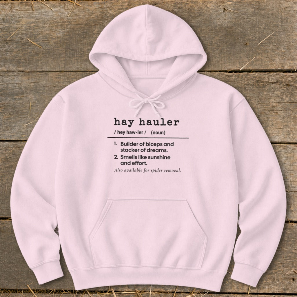 Hay Hauler Definition Hoodie product image 4