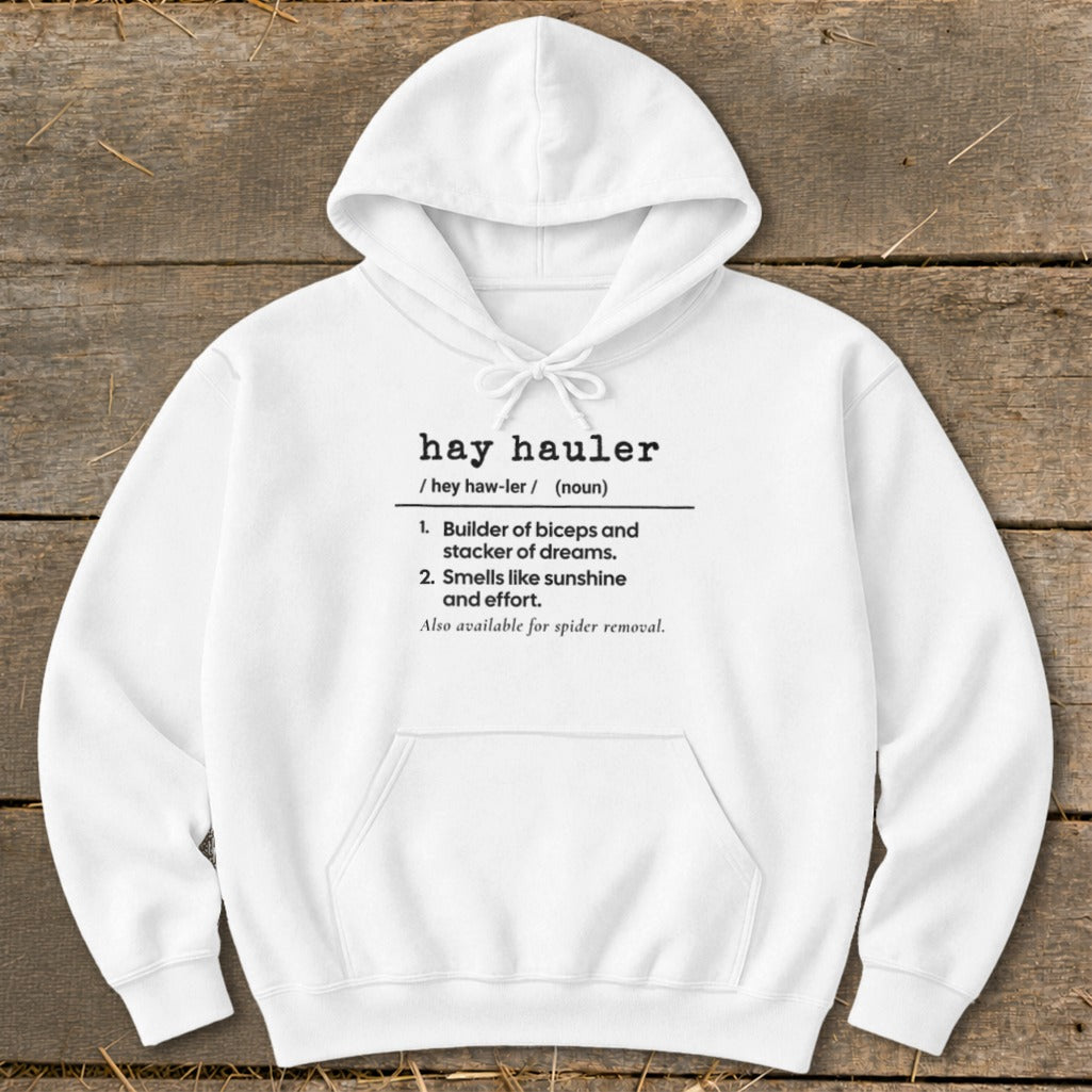 Hay Hauler Definition Hoodie product image 1