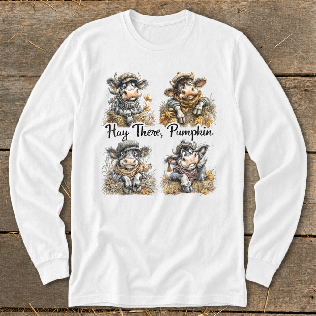 Hay There Pumpkin Long Sleeve Tee product image 3