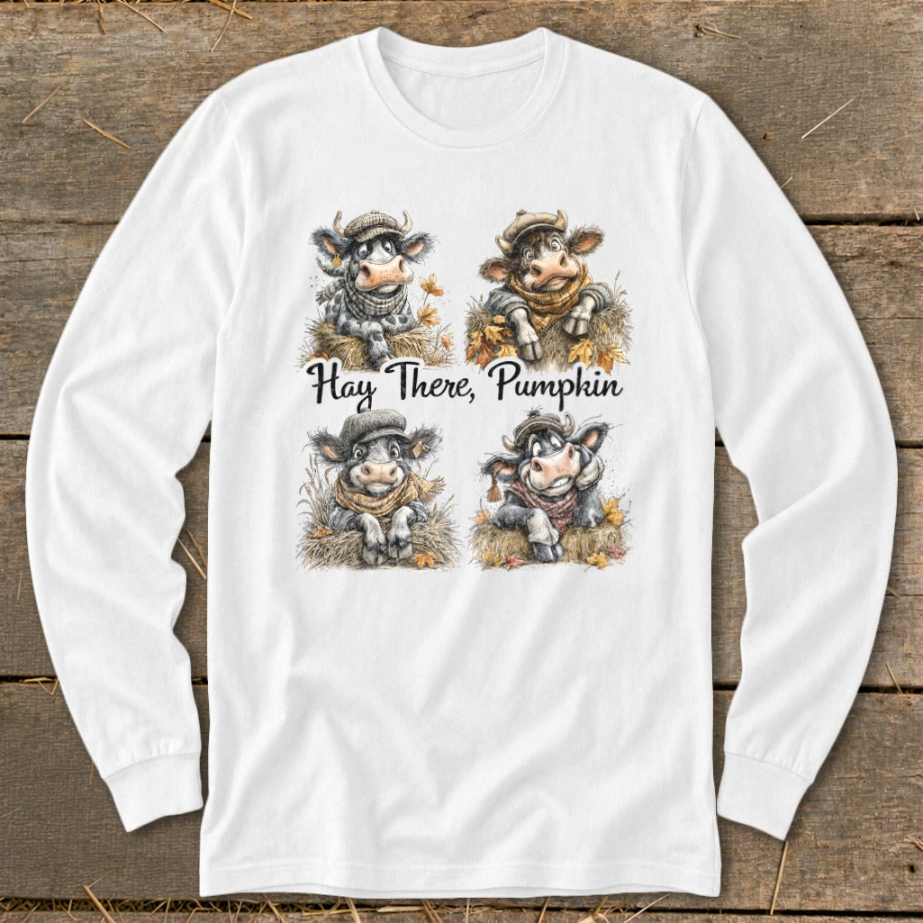 Hay There Pumpkin Long Sleeve Tee product image 3