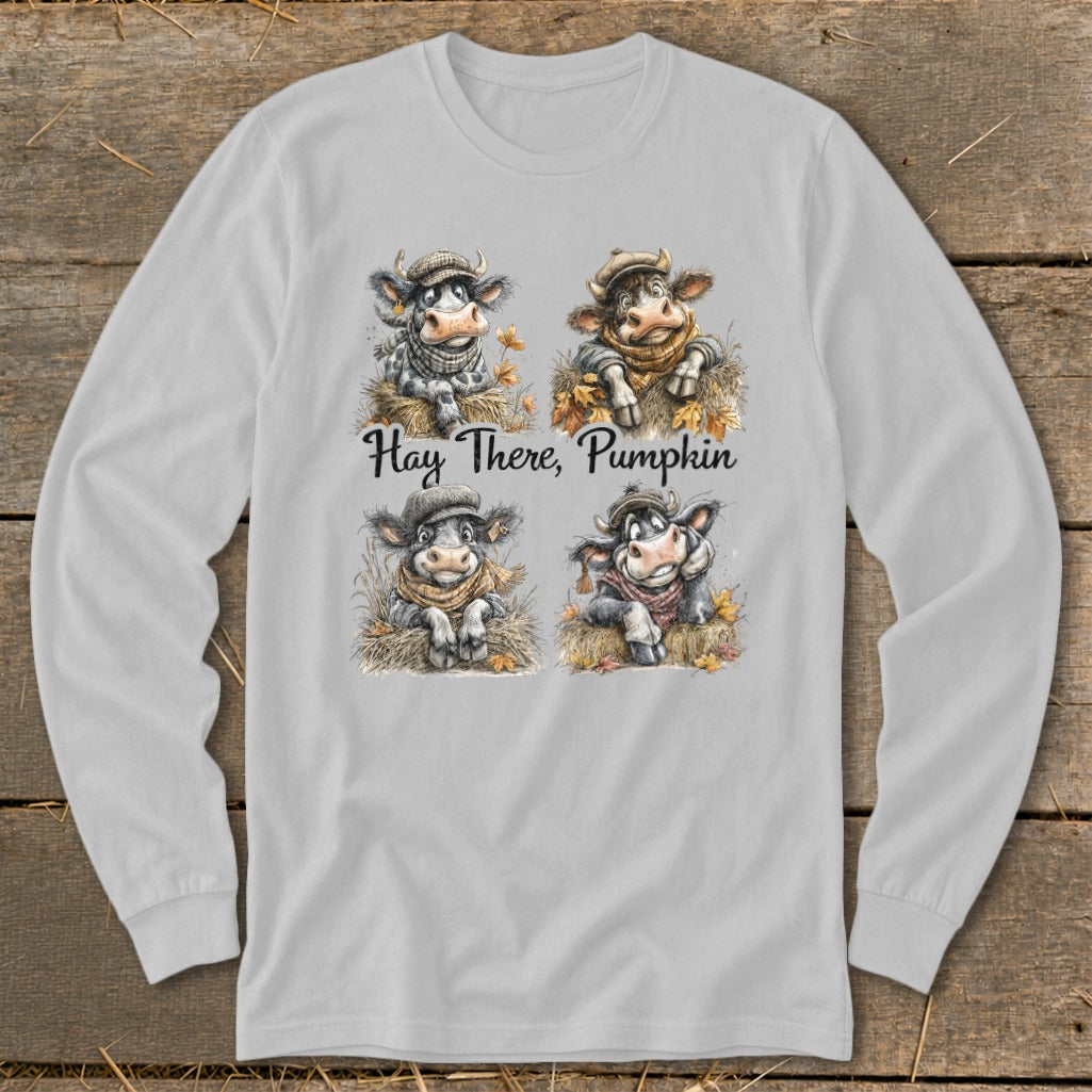 Hay There Pumpkin Long Sleeve Tee product image 4