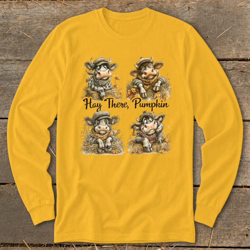 Hay There Pumpkin Long Sleeve Tee product image 1