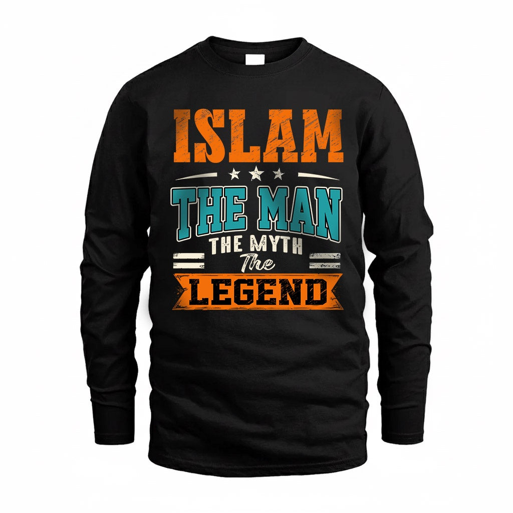 ISLAM HH F007 The Man Myth Legend Personalized Shirt – Gift product image 4