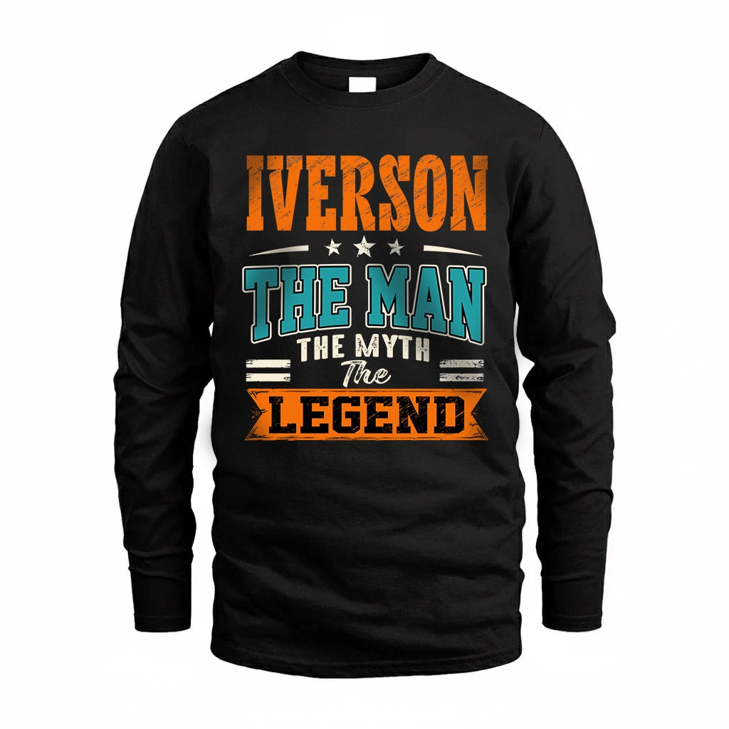 IVERSON HH F007 The Man Myth Legend Personalized Shirt – product image 4