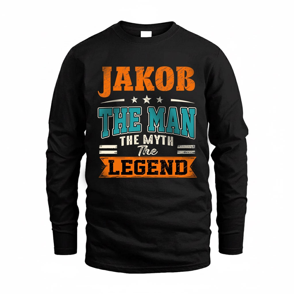 JAKOB HH F007 The Man Myth Legend Personalized Shirt – Gift product image 4
