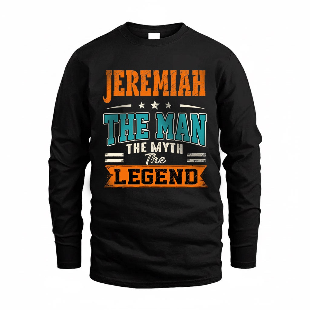 JEREMIAH HH F007 The Man Myth Legend Personalized Shirt – product image 4