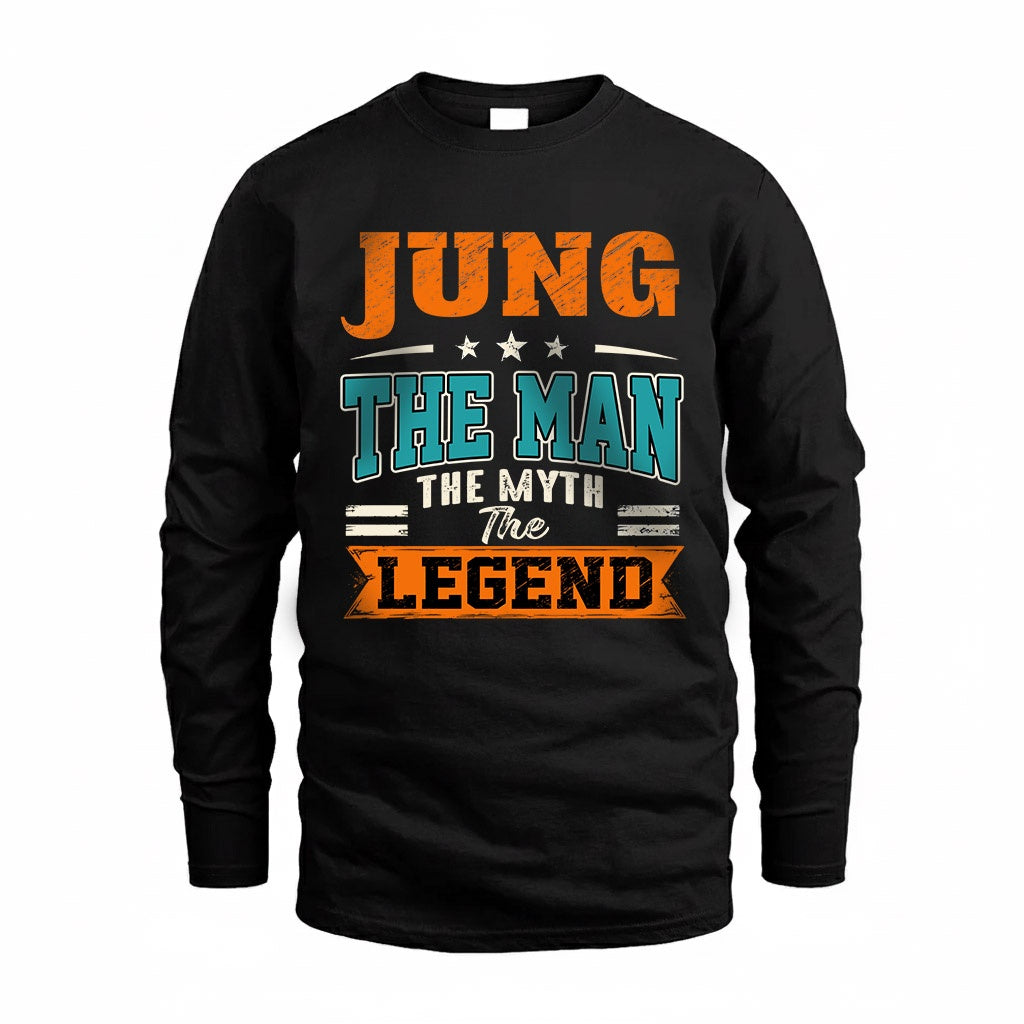 JUNG HH F007 The Man Myth Legend Personalized Shirt – Gift product image 4