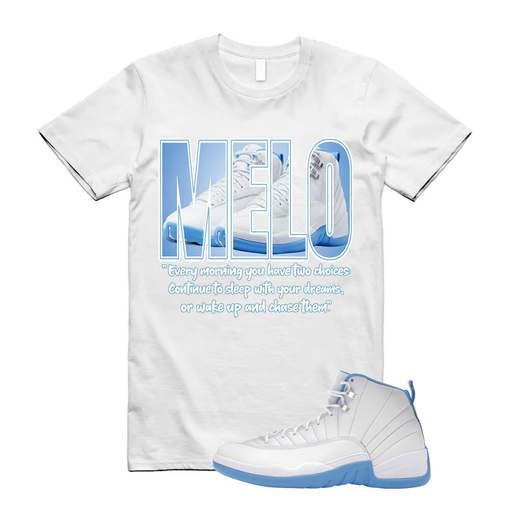 12 MELO University Blue Shirt to Match Label T-Shirt 2025 product image 1