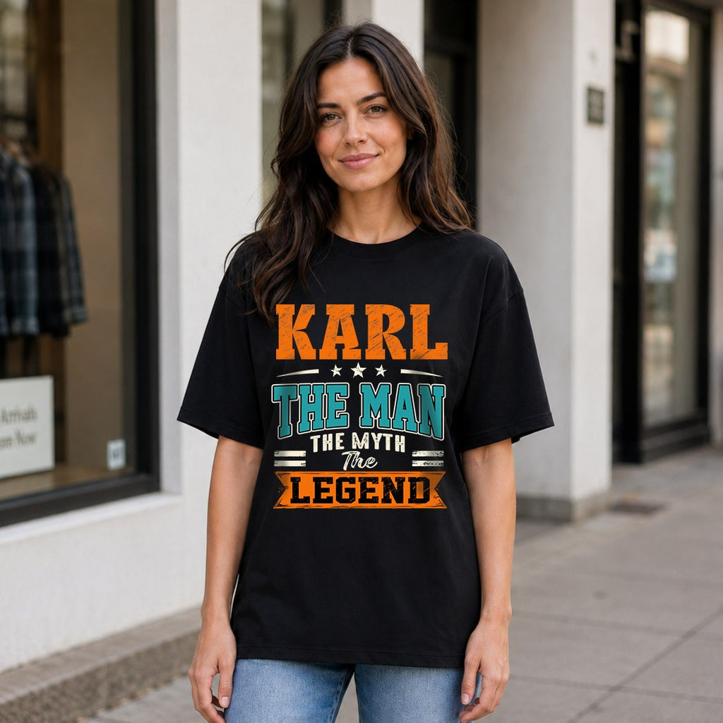 KARL HH F007 The Man Myth Legend Personalized Shirt – Gift product image 8