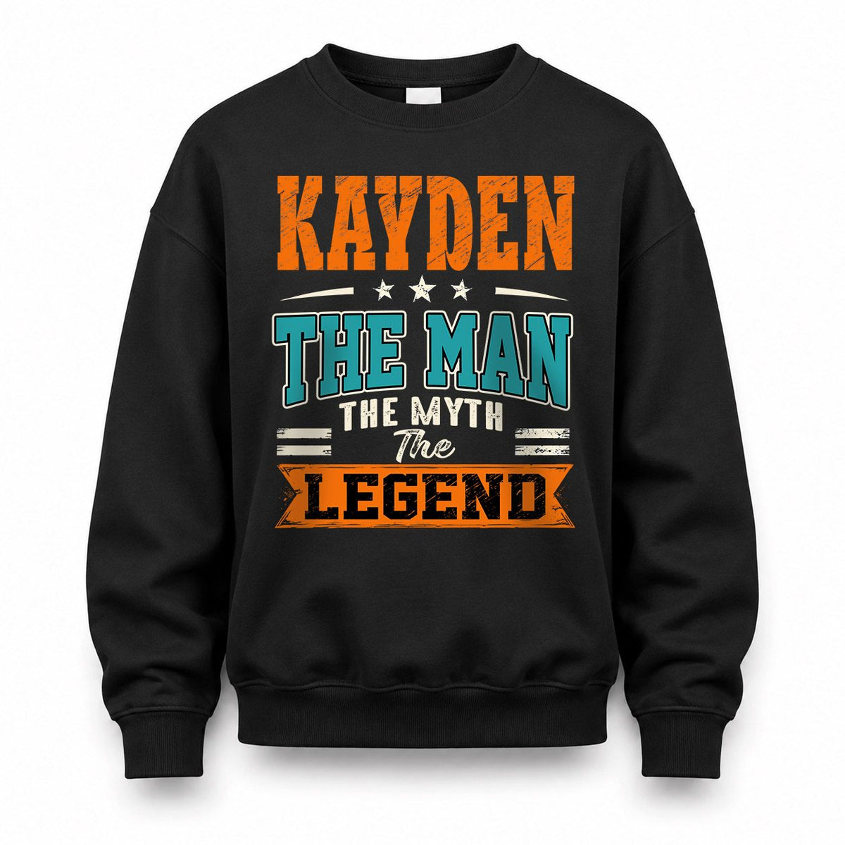 KAYDEN HH F007 The Man Myth Legend Personalized Shirt – product image 3