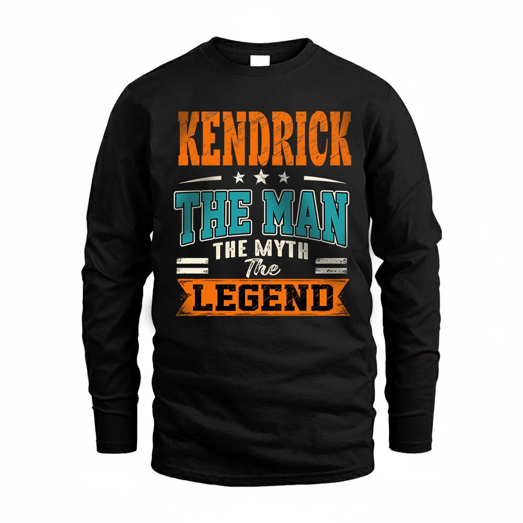 KENDRICK HH F007 The Man Myth Legend Personalized Shirt – product image 4
