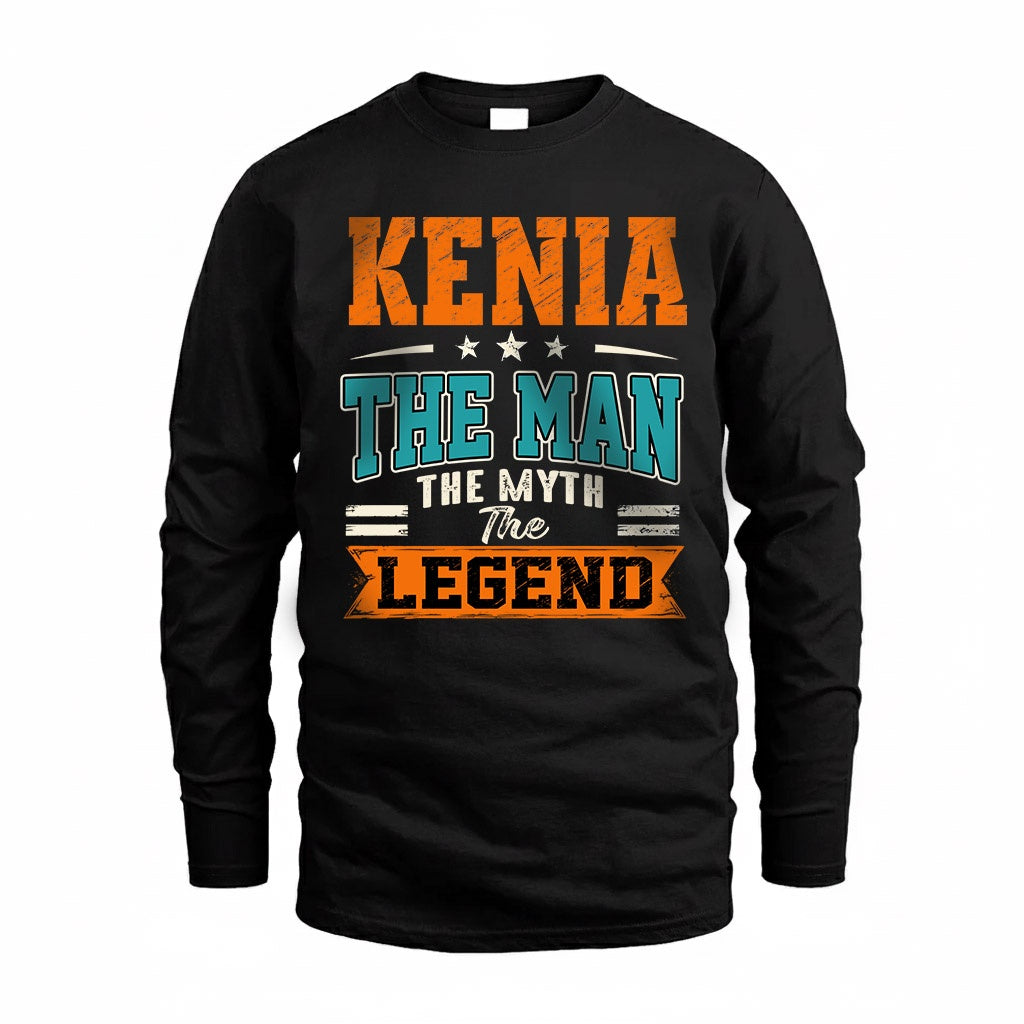 KENIA HH F007 The Man Myth Legend Personalized Shirt – Gift product image 4