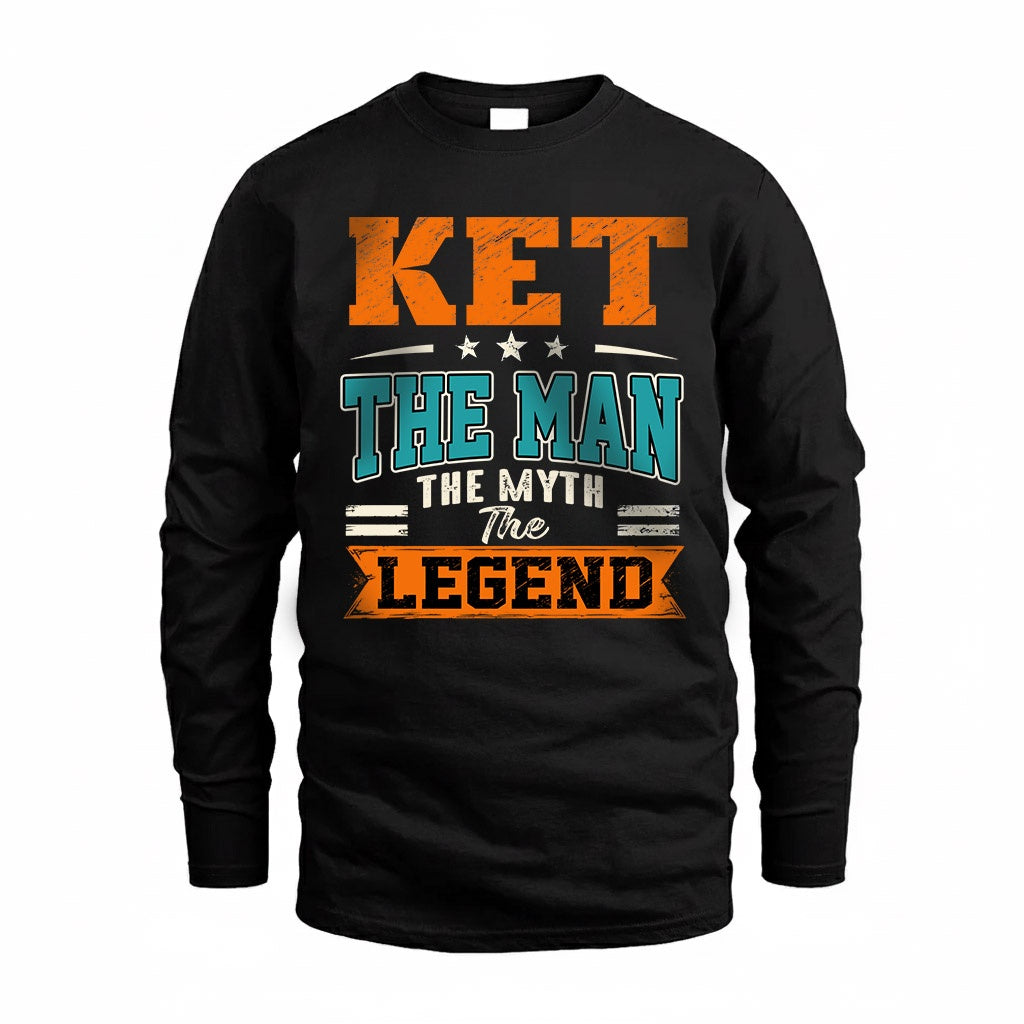 KET HH F007 The Man Myth Legend Personalized Shirt – Gift product image 4