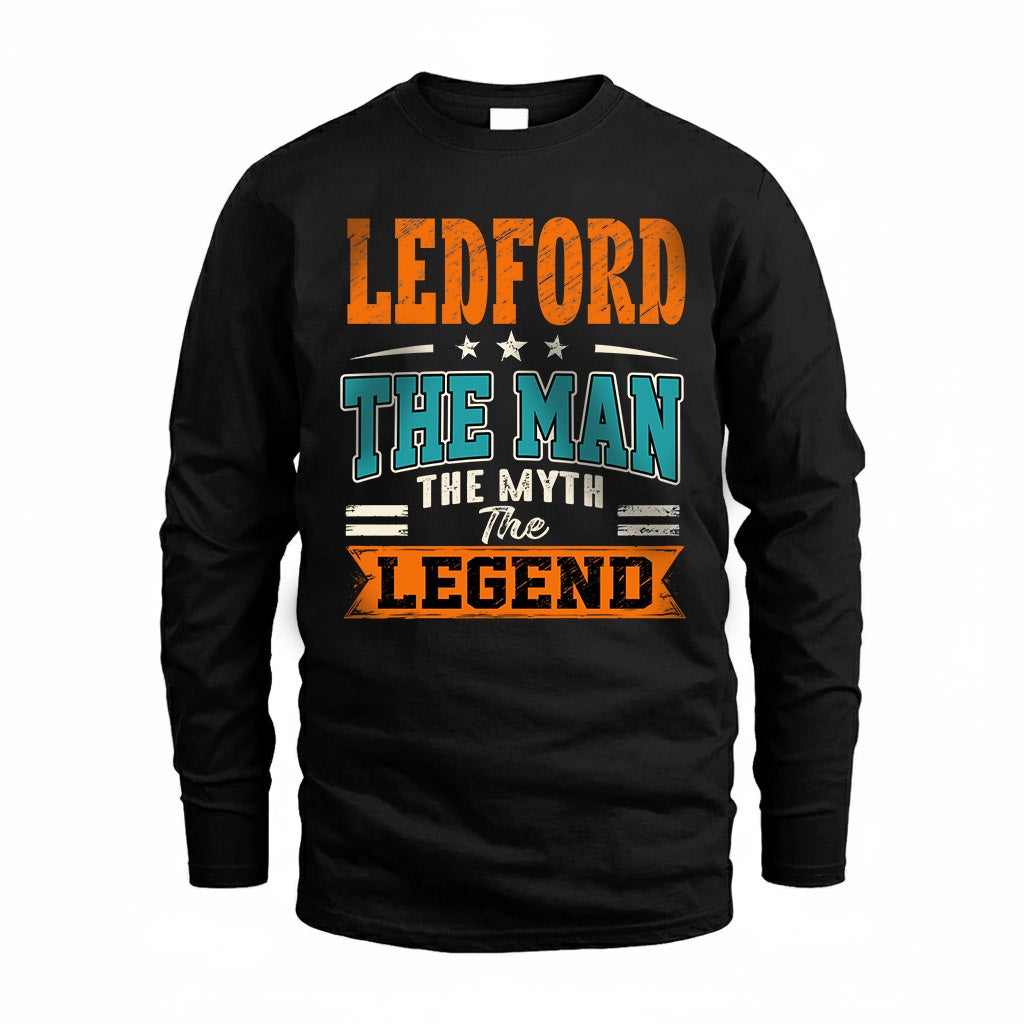 LEDFORD HH F007 The Man Myth Legend Personalized Shirt – product image 4