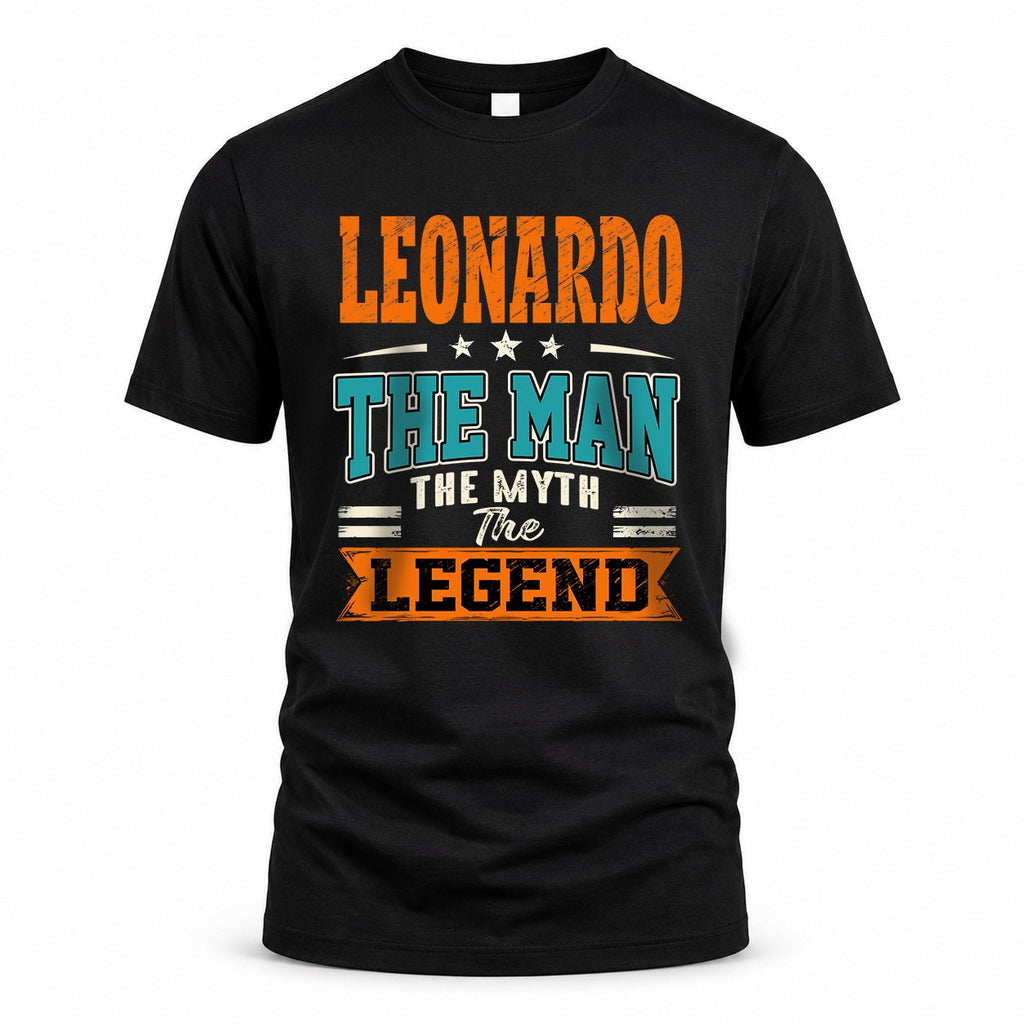 LEONARDO HH F007 The Man Myth Legend Personalized Shirt – product image 1