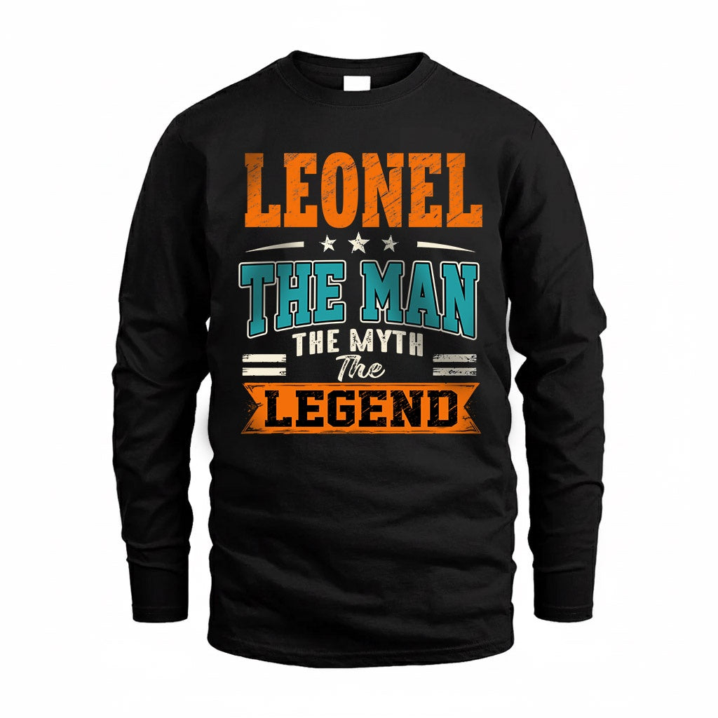 LEONEL HH F007 The Man Myth Legend Personalized Shirt – product image 4