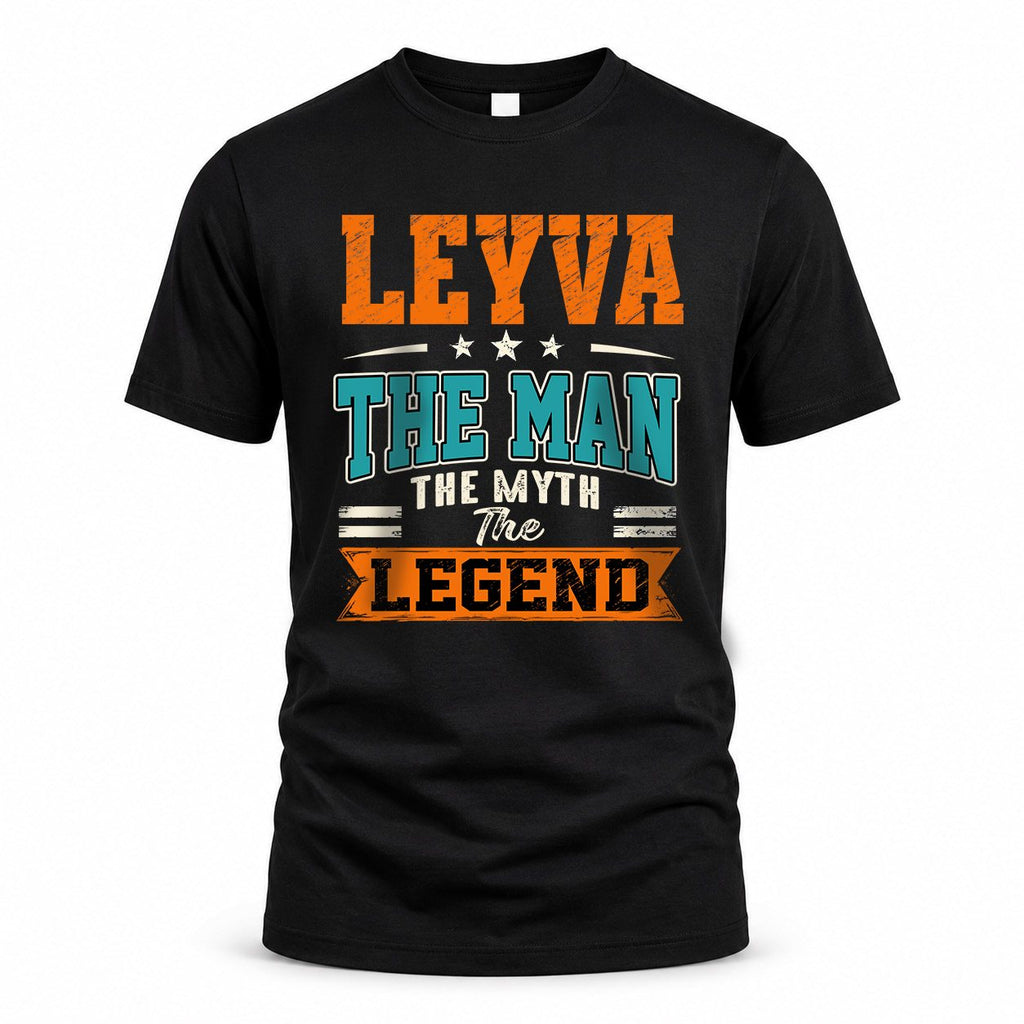 LEYVA HH F007 The Man Myth Legend Personalized Shirt – Gift product image 1