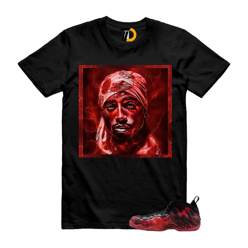 Foamposite One Stranger Black Bright Crimson Off Noir Red product image 1