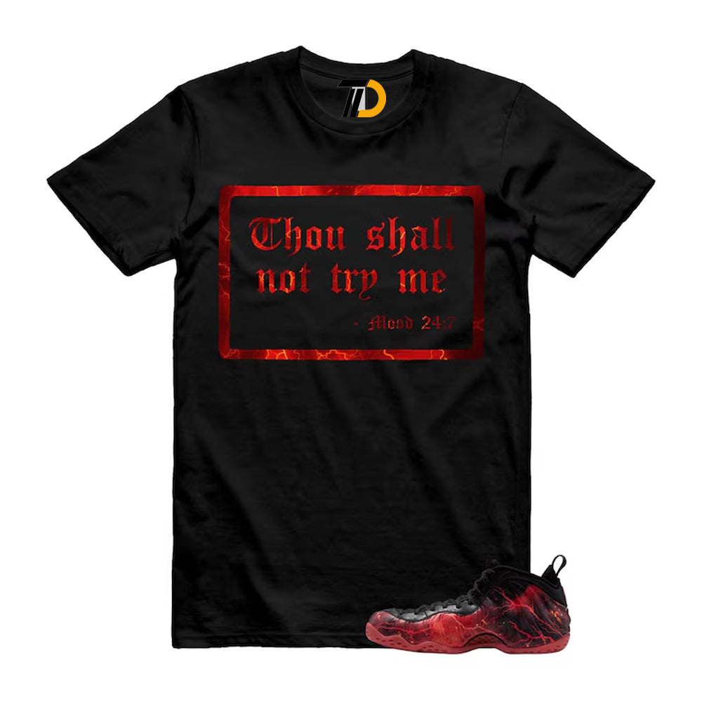 Foamposite One Stranger Black Bright Crimson Off Noir Red product image 1