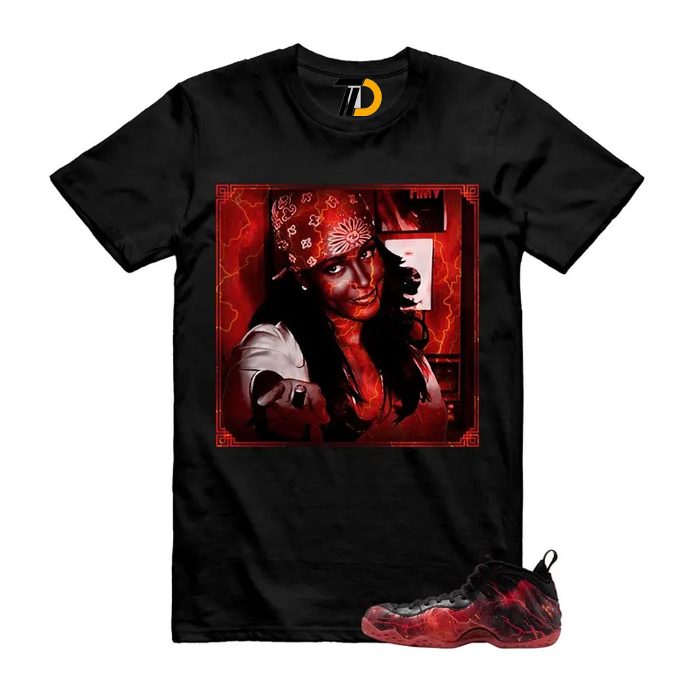 Foamposite One Stranger Black Bright Crimson Off Noir Red product image 1