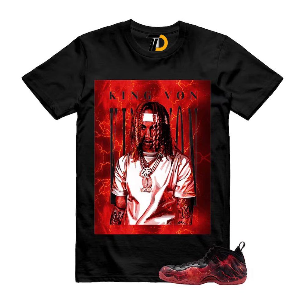 Foamposite One Stranger Black Bright Crimson Off Noir Red product image 1