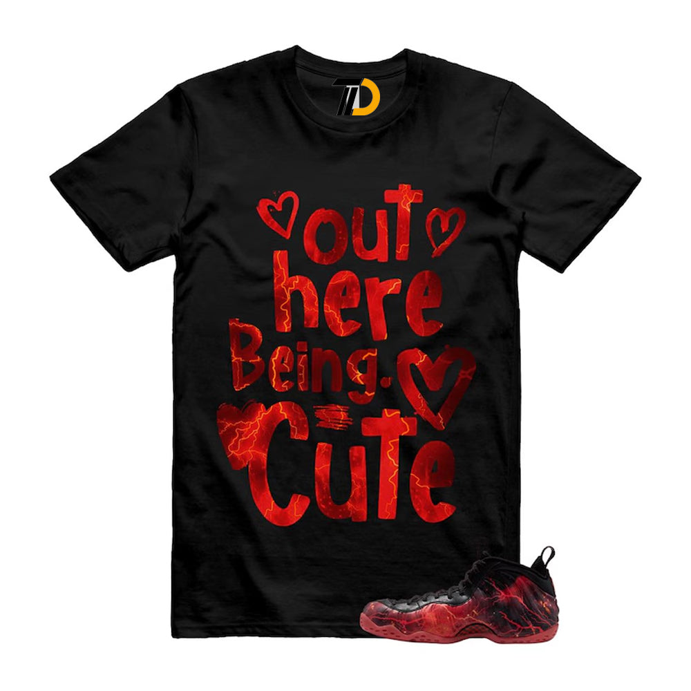 Foamposite One Stranger Black Bright Crimson Off Noir Red product image 1