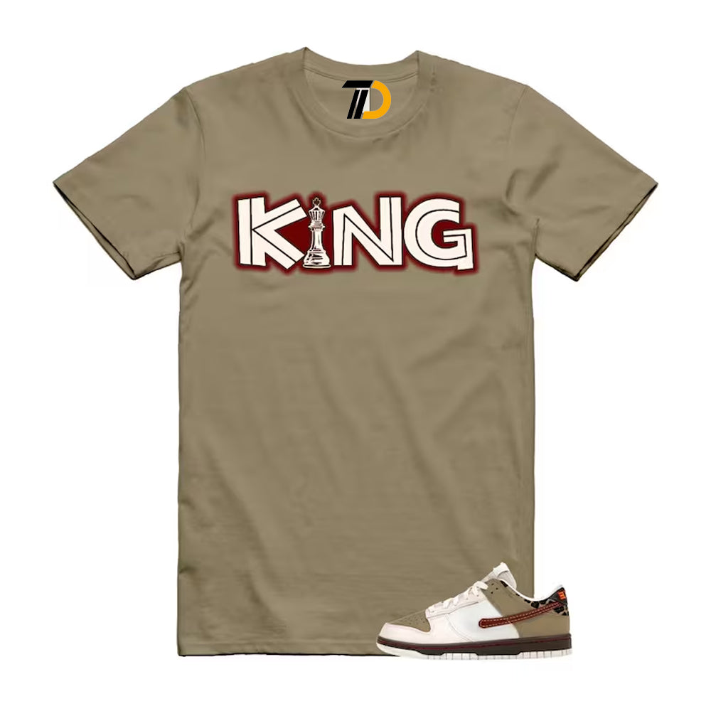 Dunk Khaki Team Red Pearl White Baroque Brown Low Shirt To product image 1