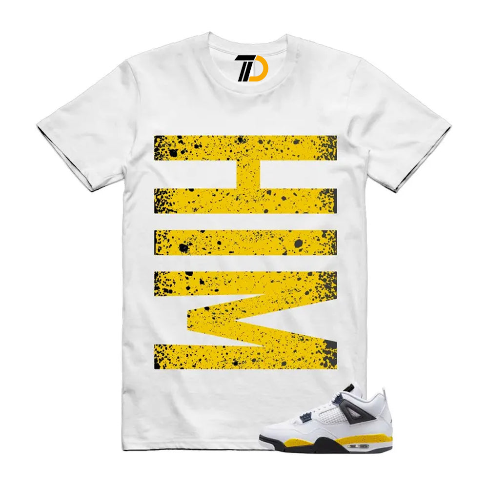 4 Rare Air Tour Yellow White Black Dark Blue Grey Shirt To product image 1