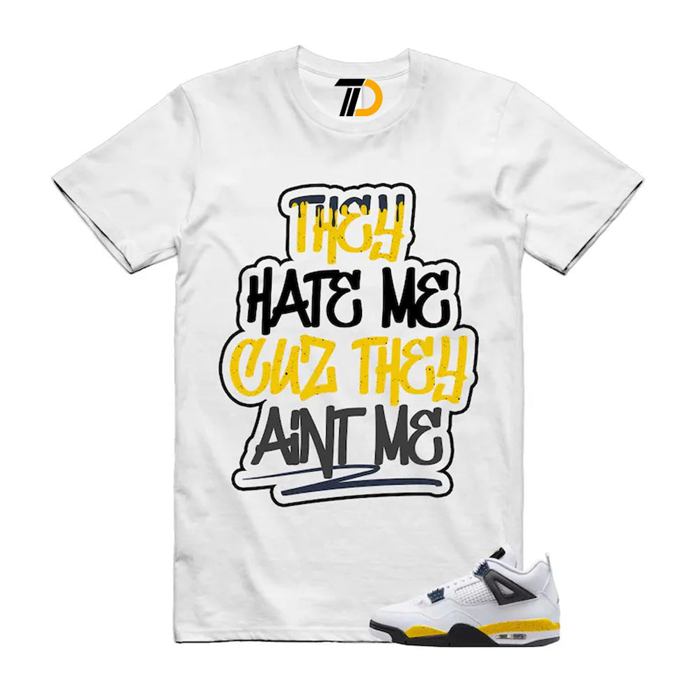 4 Rare Air Tour Yellow White Black Dark Blue Grey Shirt To product image 1
