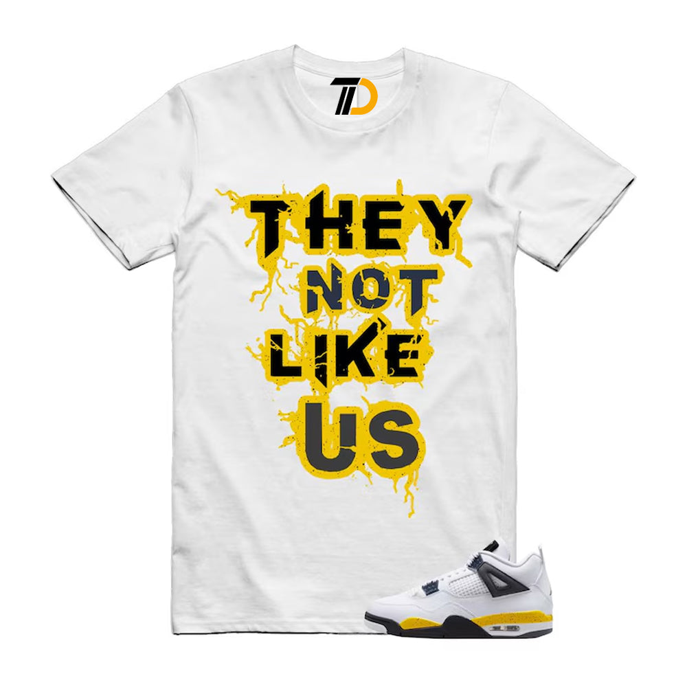 4 Rare Air Tour Yellow White Black Dark Blue Grey Shirt To product image 1