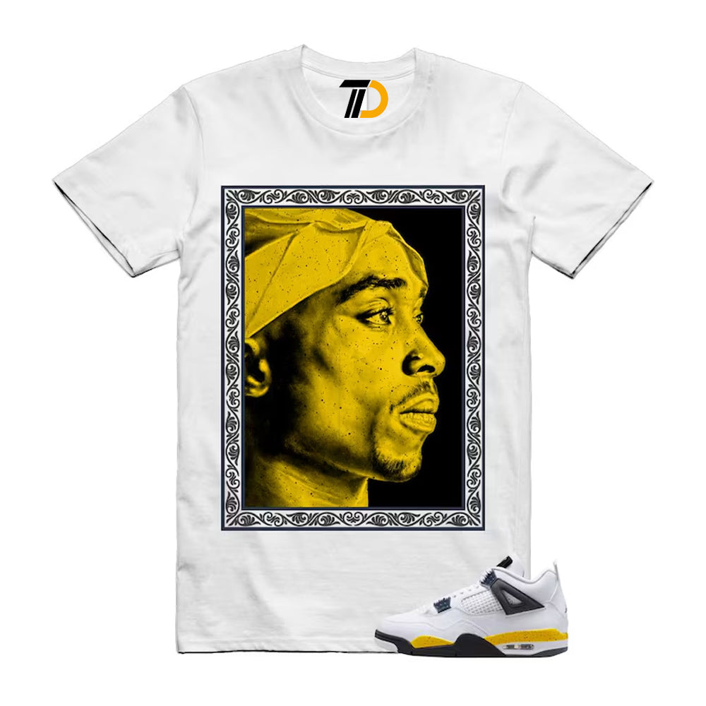 4 Rare Air Tour Yellow White Black Dark Blue Grey Shirt To product image 1
