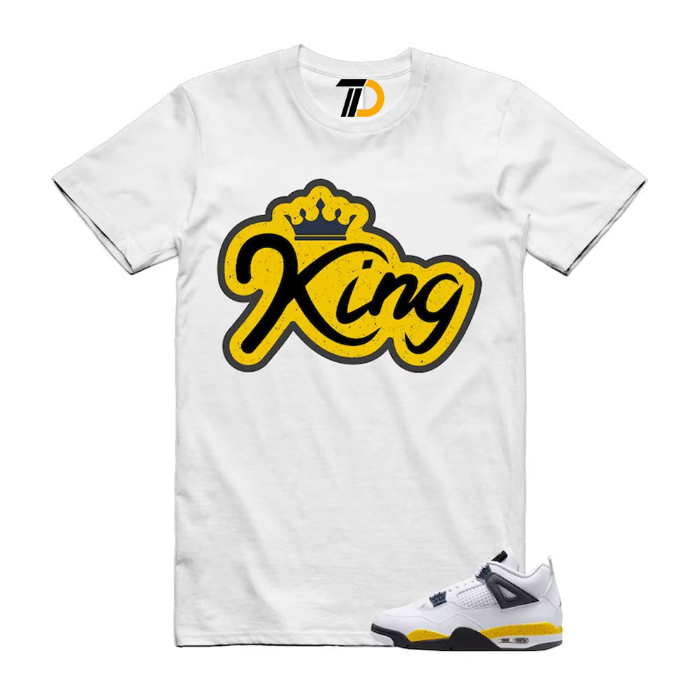 4 Rare Air Tour Yellow White Black Dark Blue Grey Shirt To product image 1
