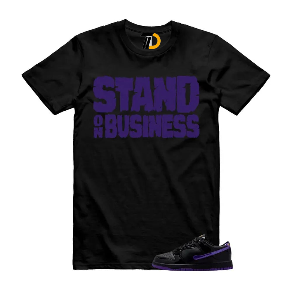 Dunk Barcelona Black Field Purple Low Protro Shirt To Match product image 1