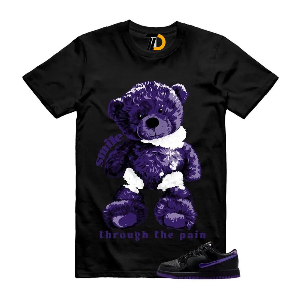 Dunk Barcelona Black Field Purple Low Protro Shirt To Match product image 1