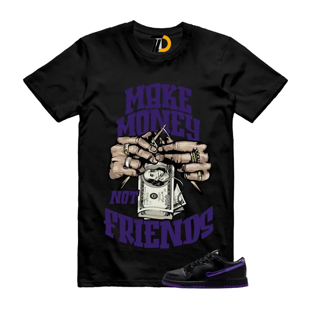 Dunk Barcelona Black Field Purple Low Protro Shirt To Match product image 1