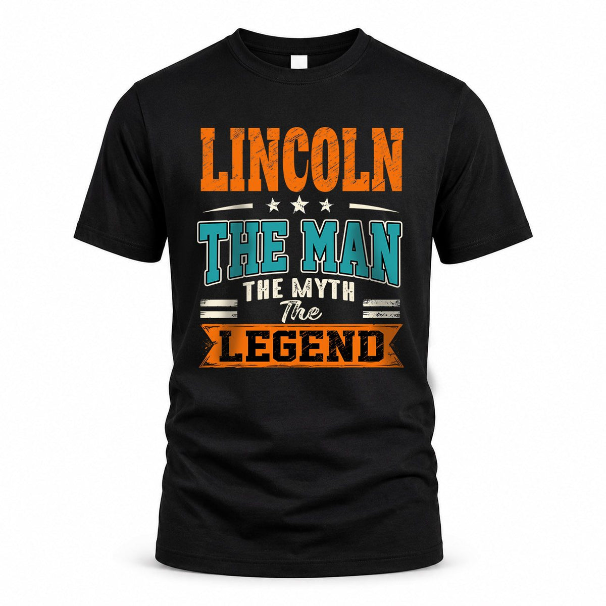 LINCOLN HH F007 The Man Myth Legend Personalized Shirt – product image 1