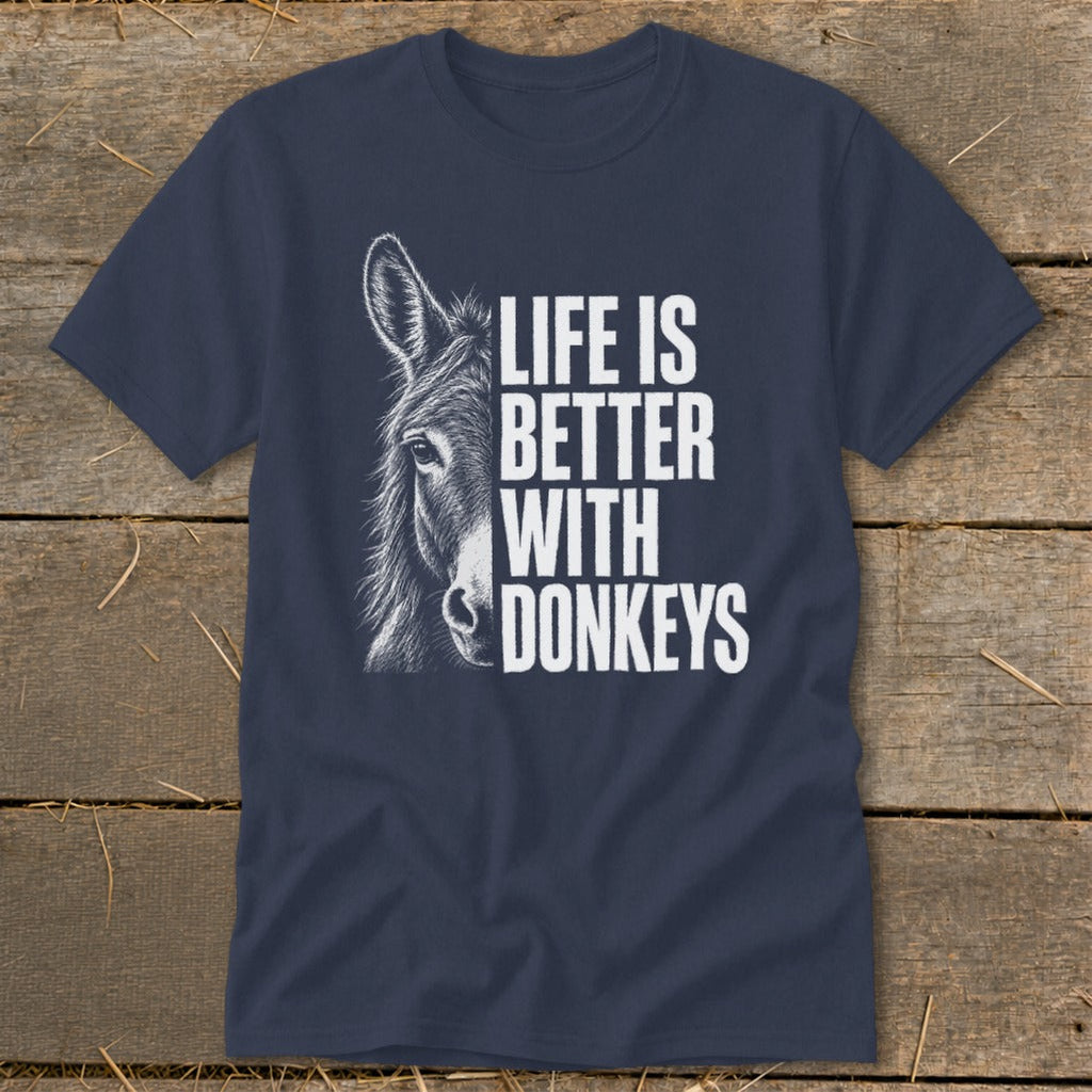 Life with Donkeys Classic Tee product image 3