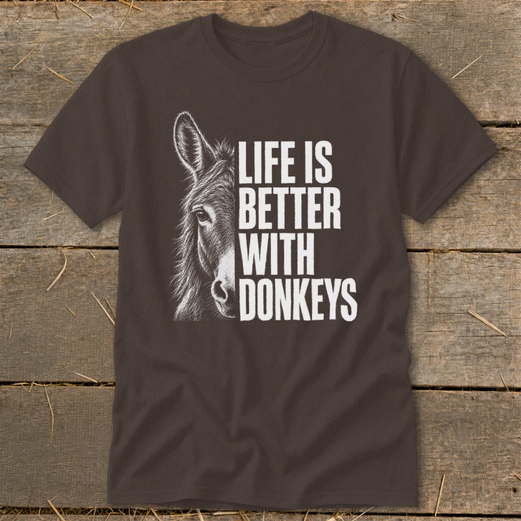 Life with Donkeys Classic Tee product image 6