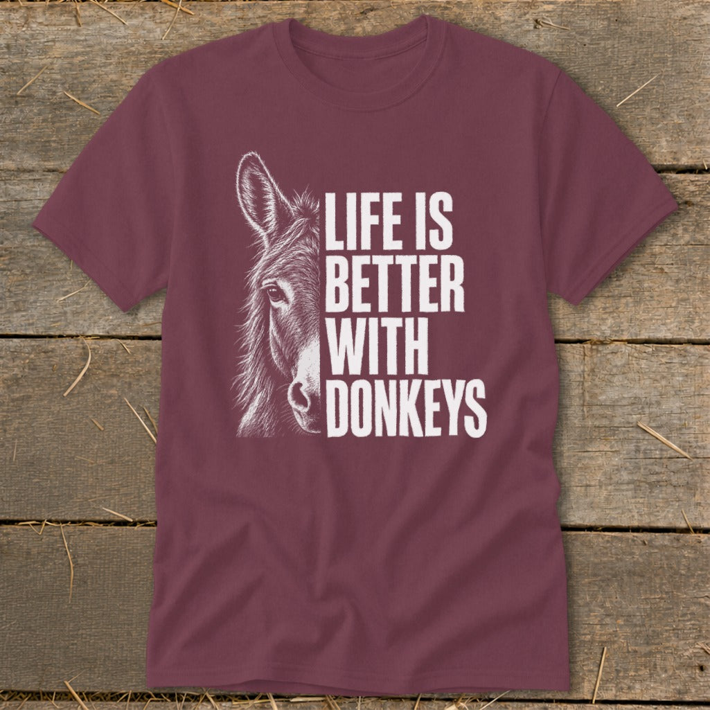Life with Donkeys Classic Tee product image 7
