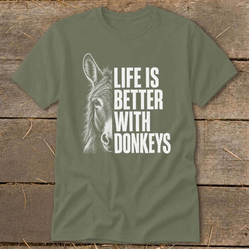 Life with Donkeys Classic Tee product image 1