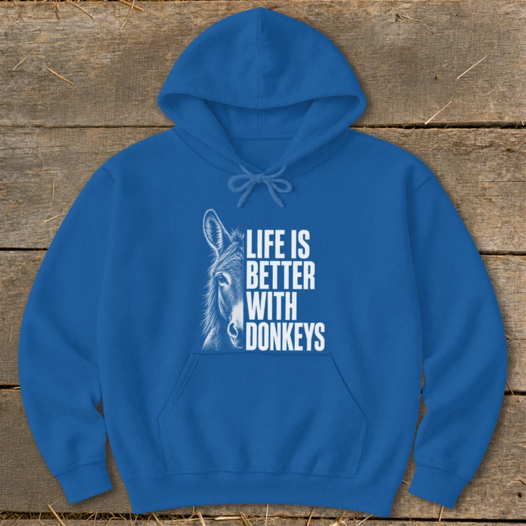 Life with Donkeys Hoodie product image 4