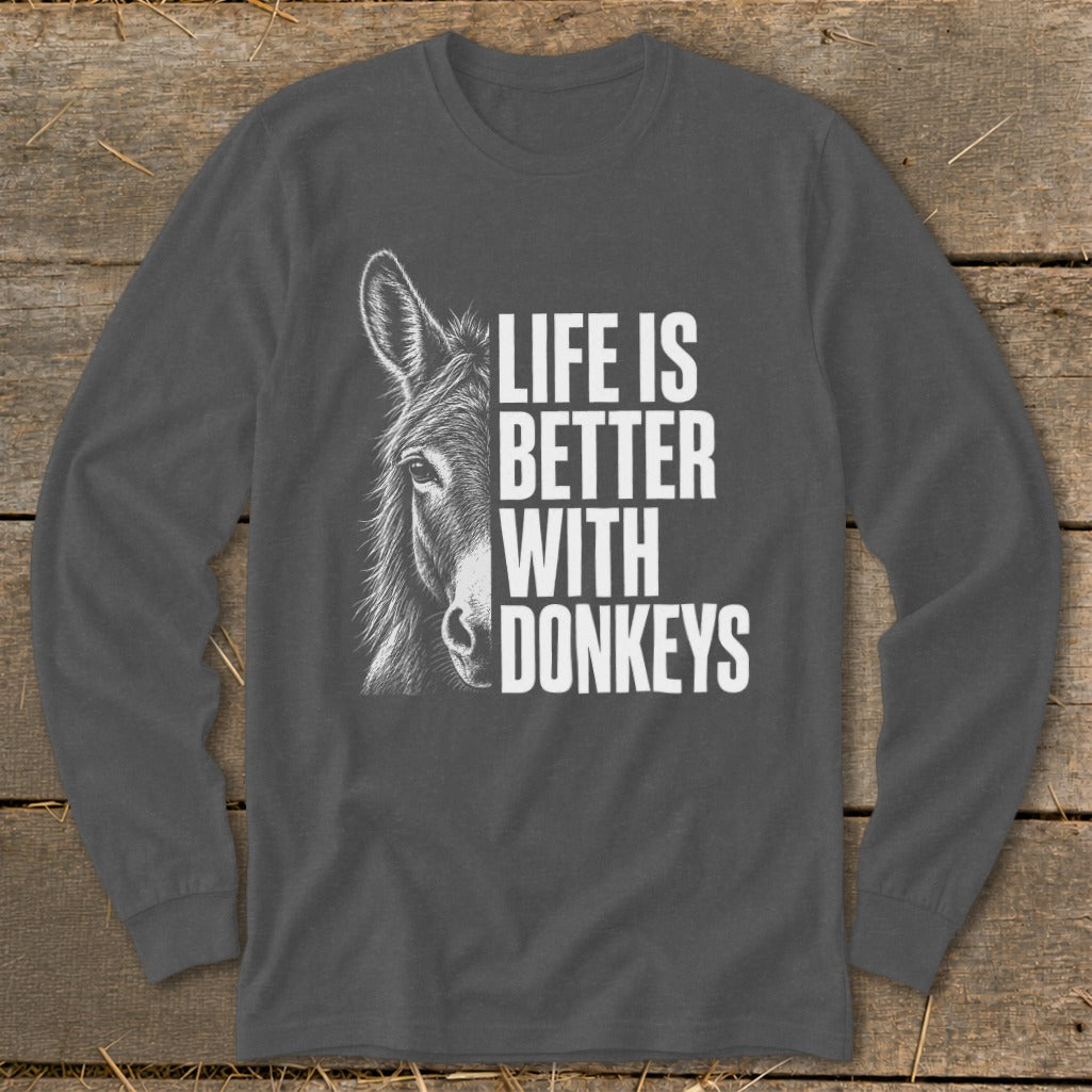Life with Donkeys Long Sleeve Tee product image 7