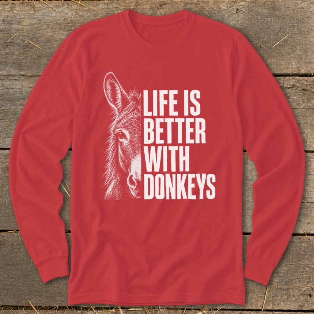 Life with Donkeys Long Sleeve Tee product image 8