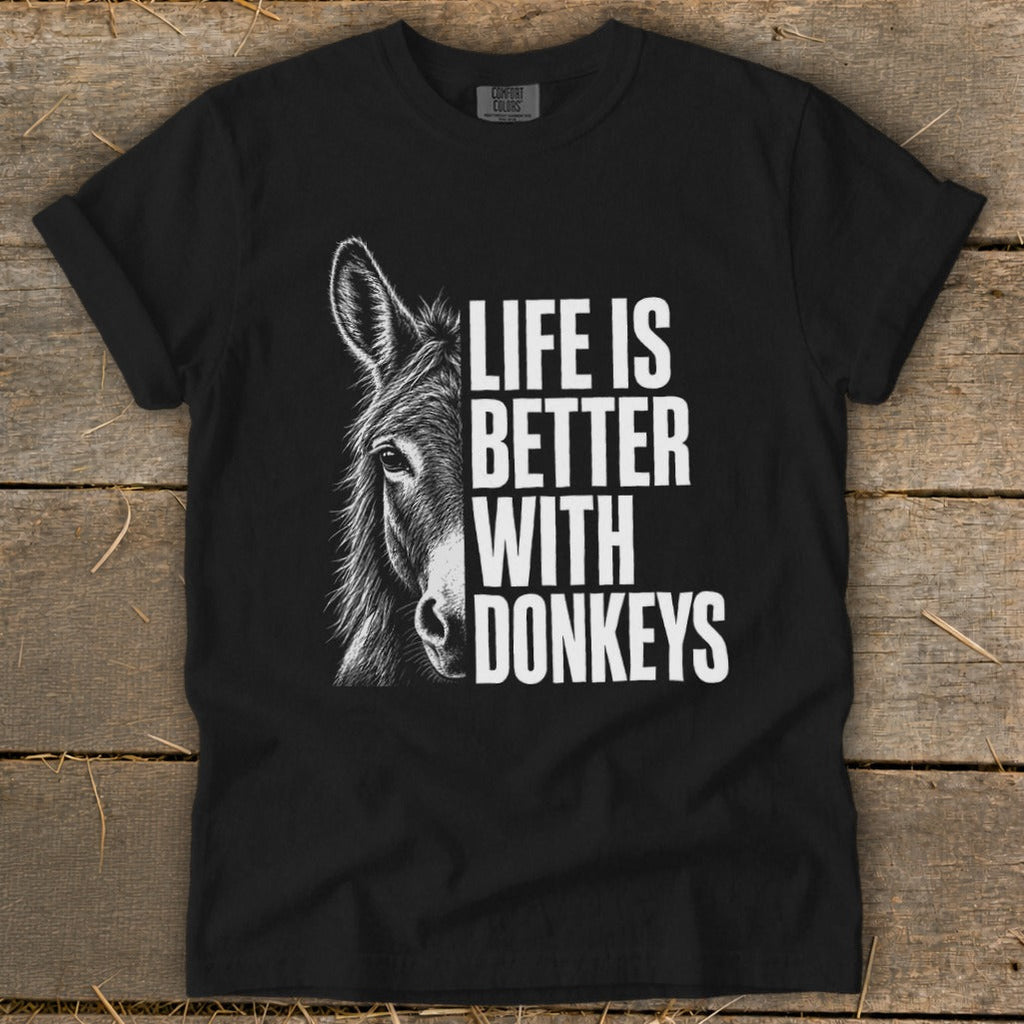 Life with Donkeys Signature Tee product image 2
