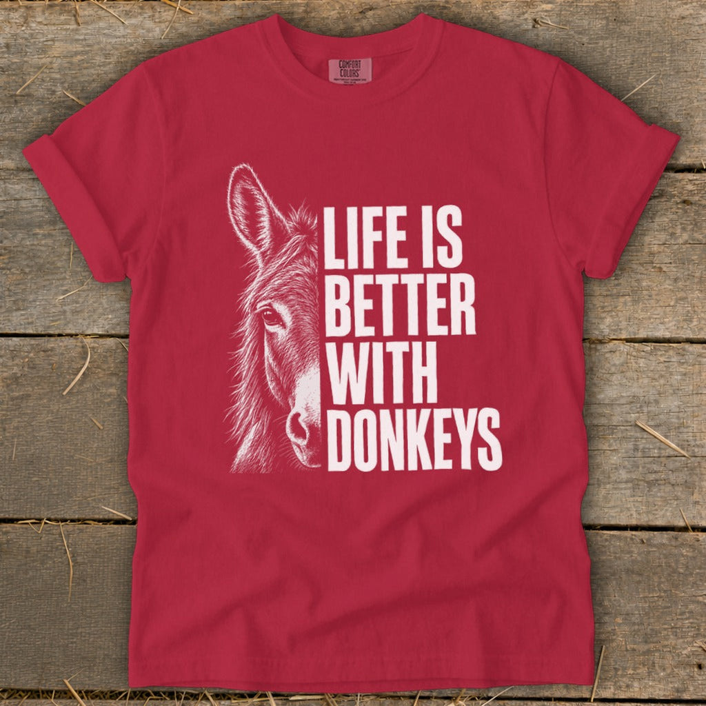 Life with Donkeys Signature Tee product image 8